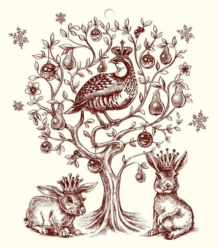 Partridge in a Pear Tree Gift Tags | Alexa Pulitzer