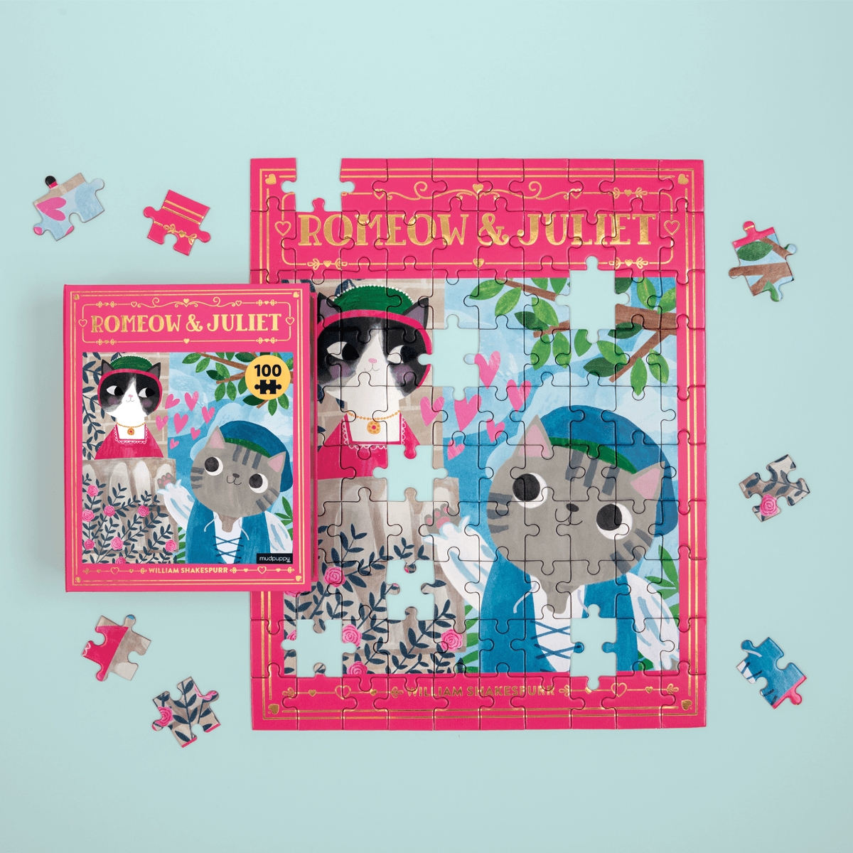Romeow & Juliet Puzzle {100 pc}