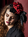 Ravishing Raven Fascinator