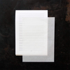 Bloc-notes et enveloppes par avion