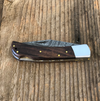 Damascus Walnut Pocket Knife {local artisan}