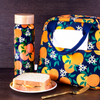 Orange Blossom Stainless Steel Water Bottle