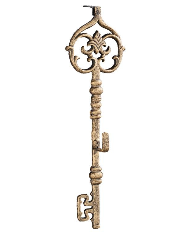 Aged Skeleton Key Wreath Hanger