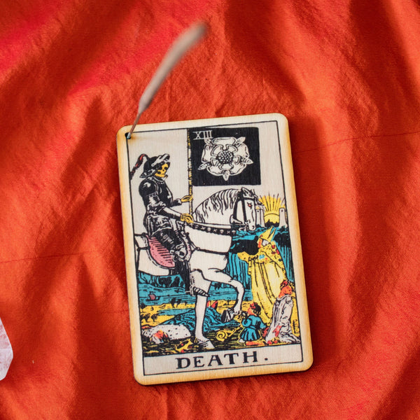 Plateaux d’encens en bois inspirés du Tarot {plusieurs modèles}