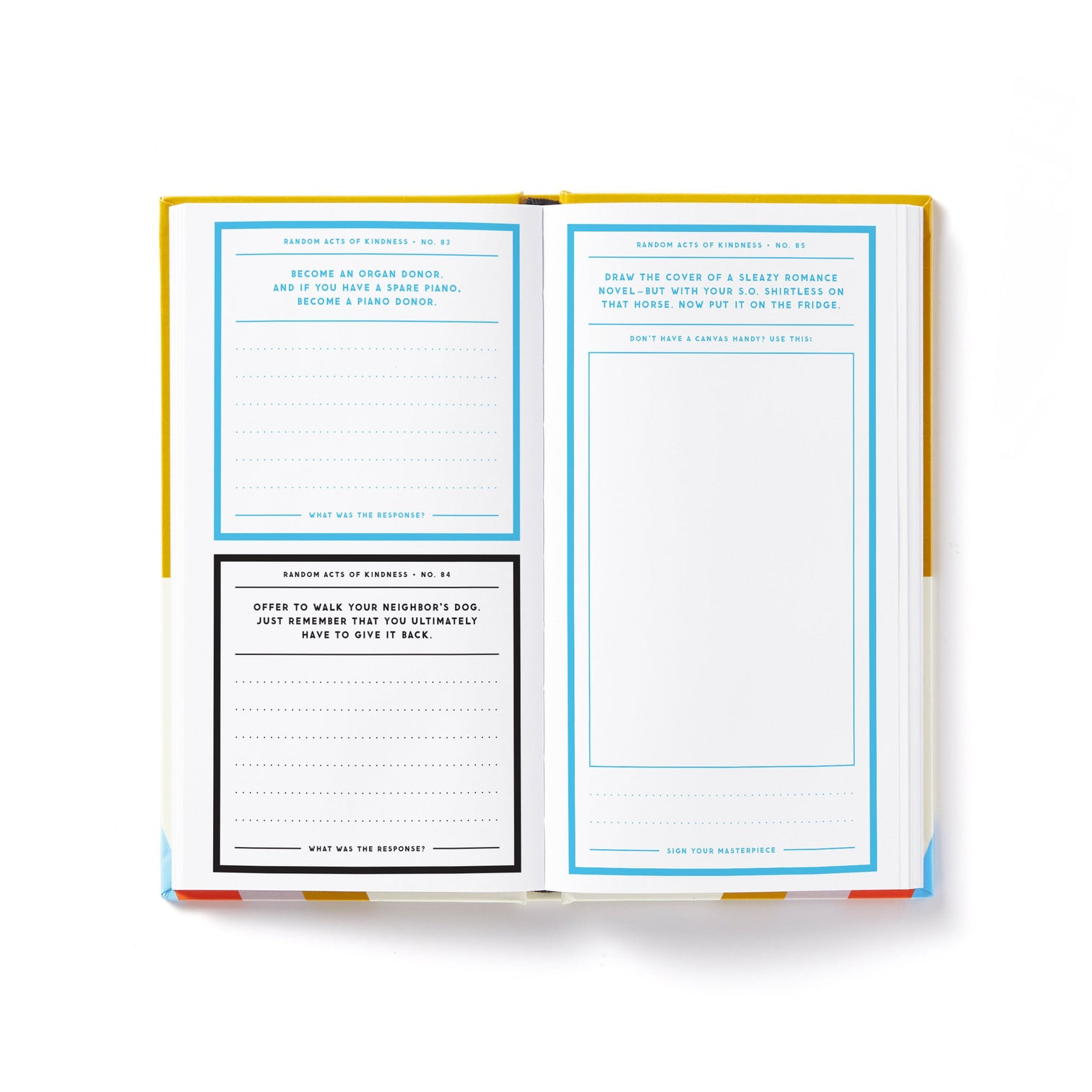 A Billion* Random Acts of Kindness Prompted Journal