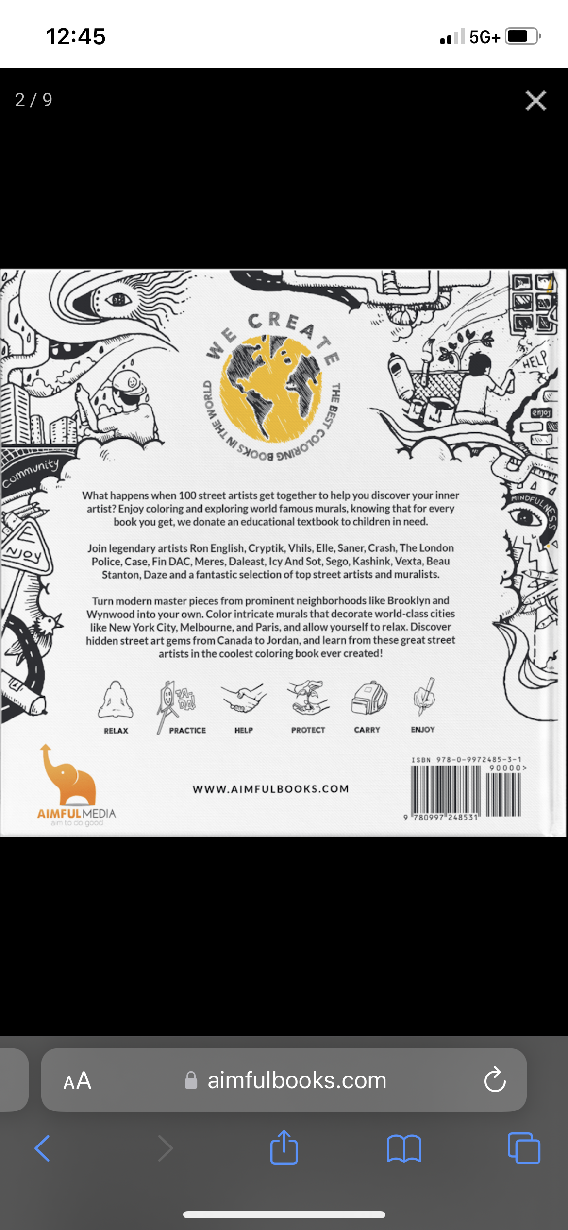 Le livre de coloriage ultime sur le street art