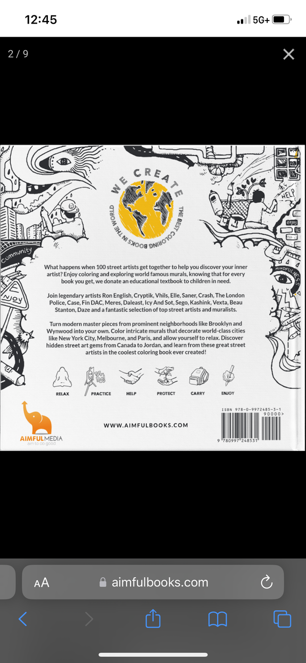 Le livre de coloriage ultime sur le street art