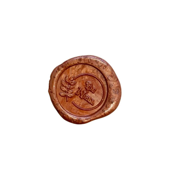Timbre de sceau de cire Be Well