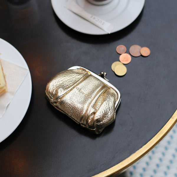 French Leather Coin Purse {multiple colorways}