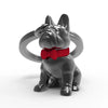 Bulldog Metal Keychain