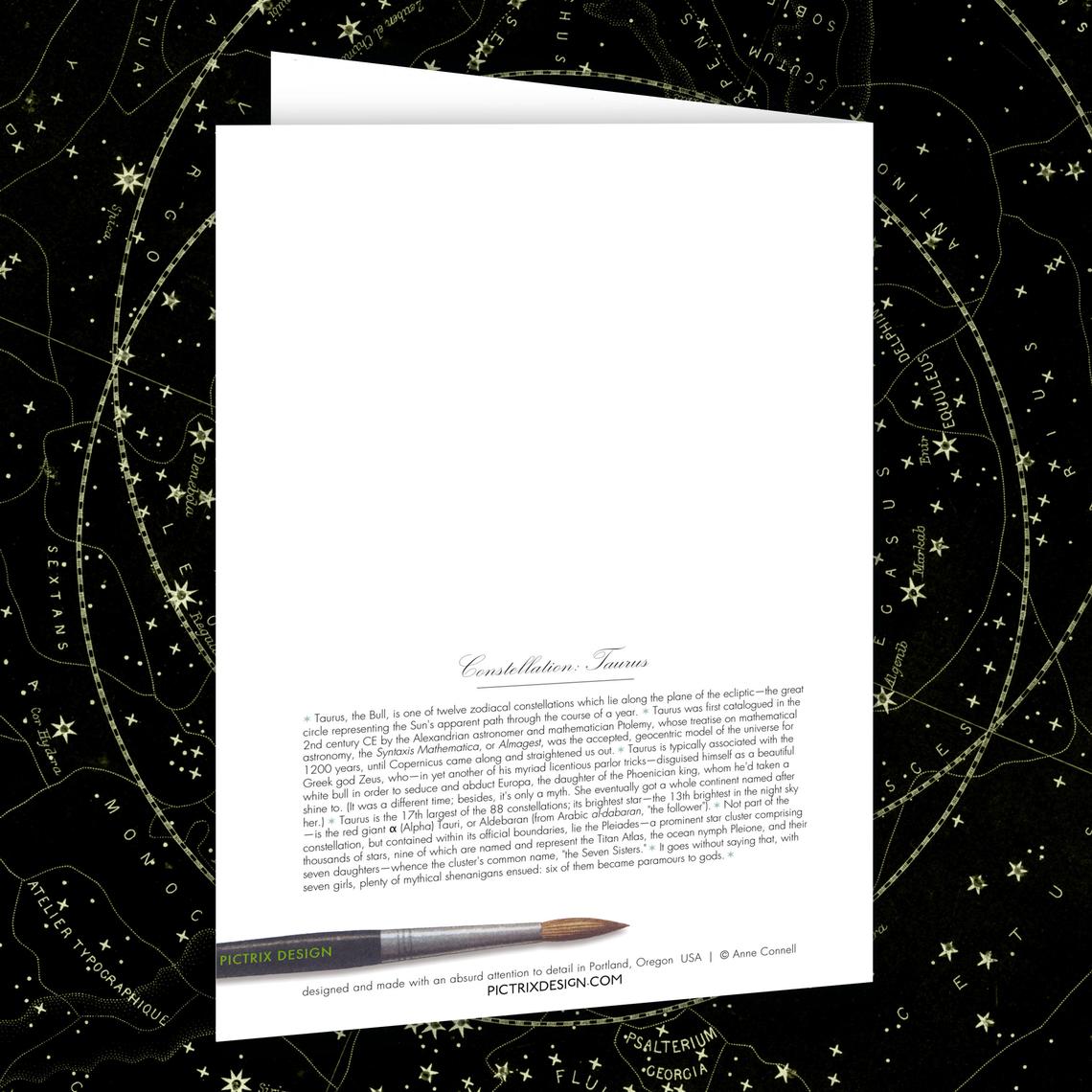 Constellation Art Cards {multiple designs}