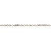 Bar Star Scatter Chain | Brass {16”-18”}