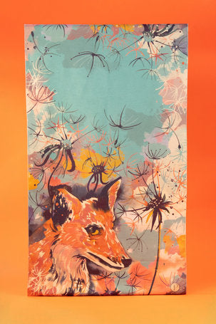Luxurious Fox Print Scarf