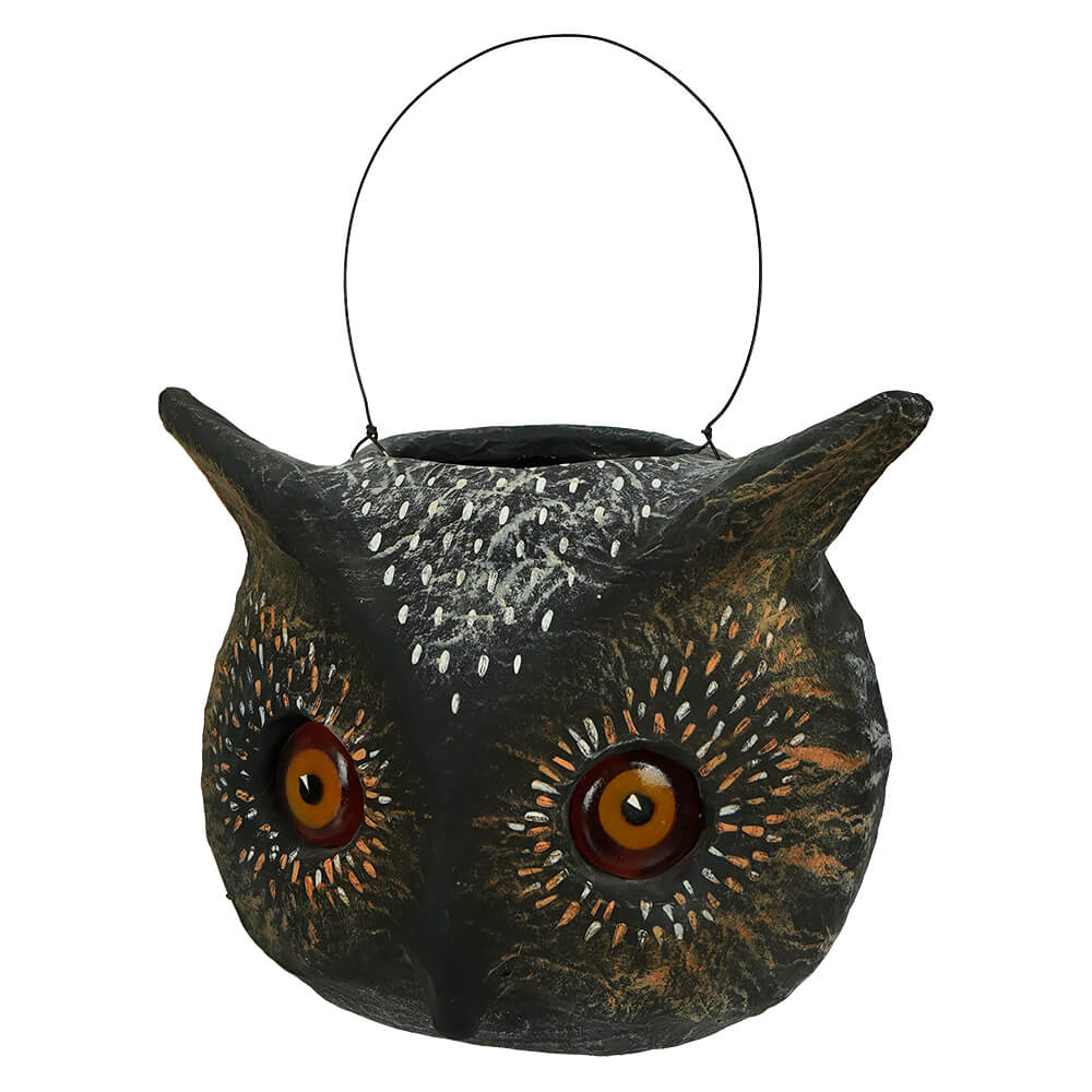 Seaux d’Halloween de style vintage | Hibou