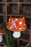 Ceramic Toadstool Planters