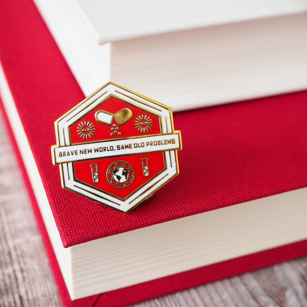 Dystopian Literary Collection | Enamel Pins {Multiple Styles}