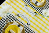 Accent de table de bannière noire classique {pack de 12}