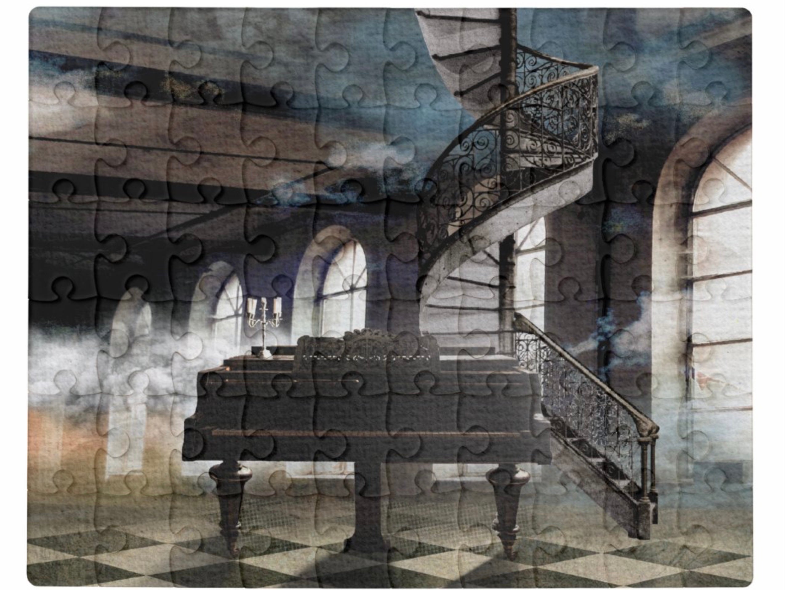 Minor Key Acrylic Puzzle & Tin