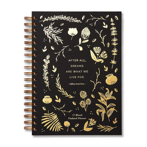 Undated 17-Month Wire-Bound Planner