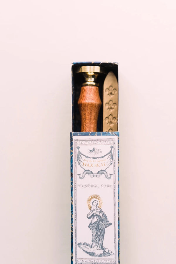 Gardenia Wax Seal Stamp
