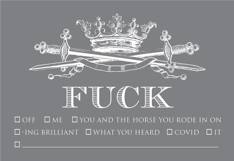Trio of F*ck Calling Cards