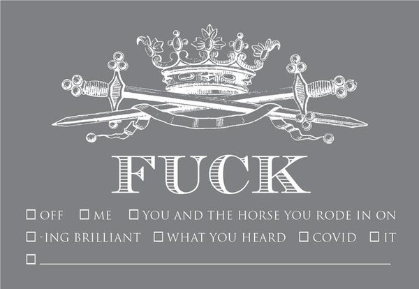 Trio of F*ck Calling Cards
