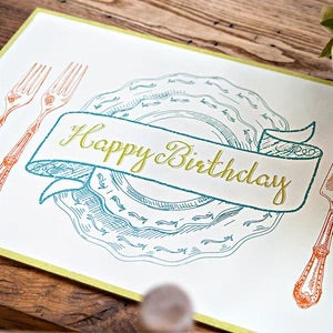 Bon Appetit Place-setting 12x18 Mesh Stencil {clearance}