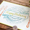 Bon Appetit Place-setting 12x18 Mesh Stencil {clearance}