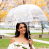 Parapluie à dôme transparent | L'amour est dans l'air