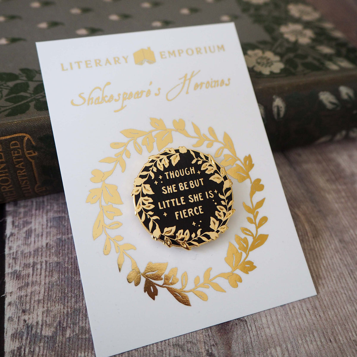 Shakespeare’s Heroin Collection | Enamel Pins {Multiple Styles}