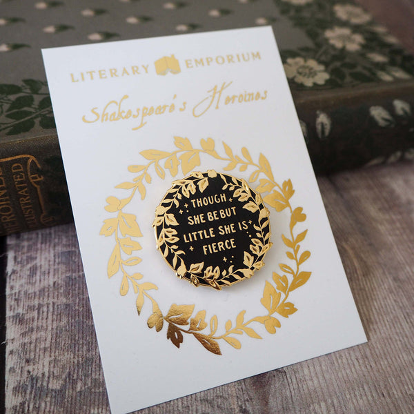 Shakespeare’s Heroin Collection | Enamel Pins {Multiple Styles}