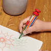 Quasi-Mechanical 8-Color Crayon