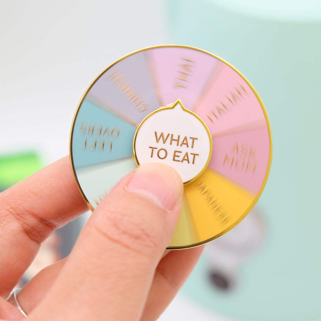 Que manger Épingle en émail {Interactive}