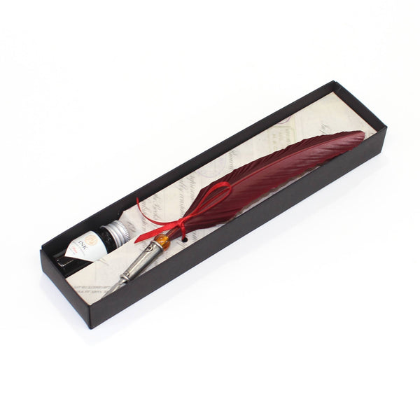 Stylo plume classique avec métal décoratif {plusieurs options de couleurs}