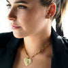 Reverie Scallop Necklace {14k Gold Plated}