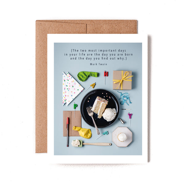 Birthday Card | Mark Twain