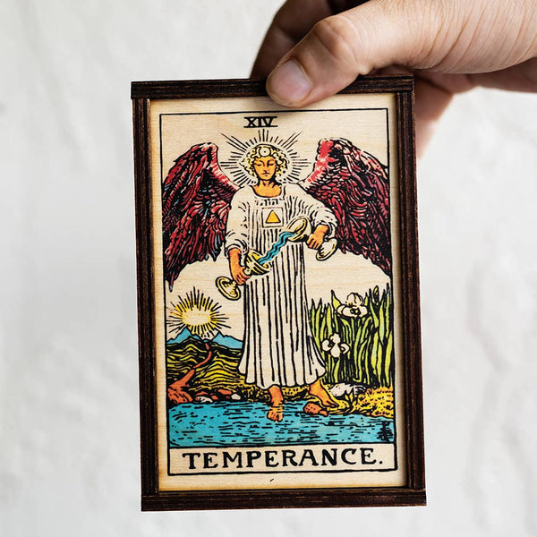 Boîte de rangement en bois inspirée du Tarot {plusieurs modèles}