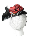 Ravishing Raven Fascinator