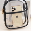 Sac à bandoulière transparent mince | Imprimé léopard