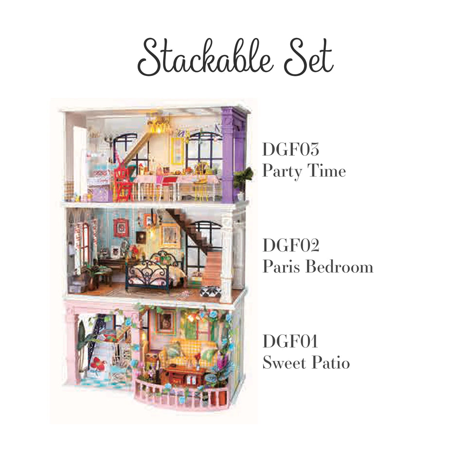 Patio doux {Kit Diorama}