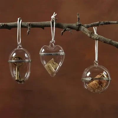 Glass Keepsake Box Ornament {Multiple Styles}