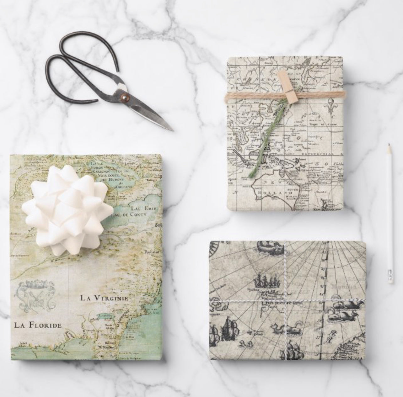 Feuilles simples d'emballage/découpage de créateur | 19