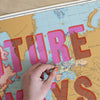 Carte de voyage interactive | Série d'artistes