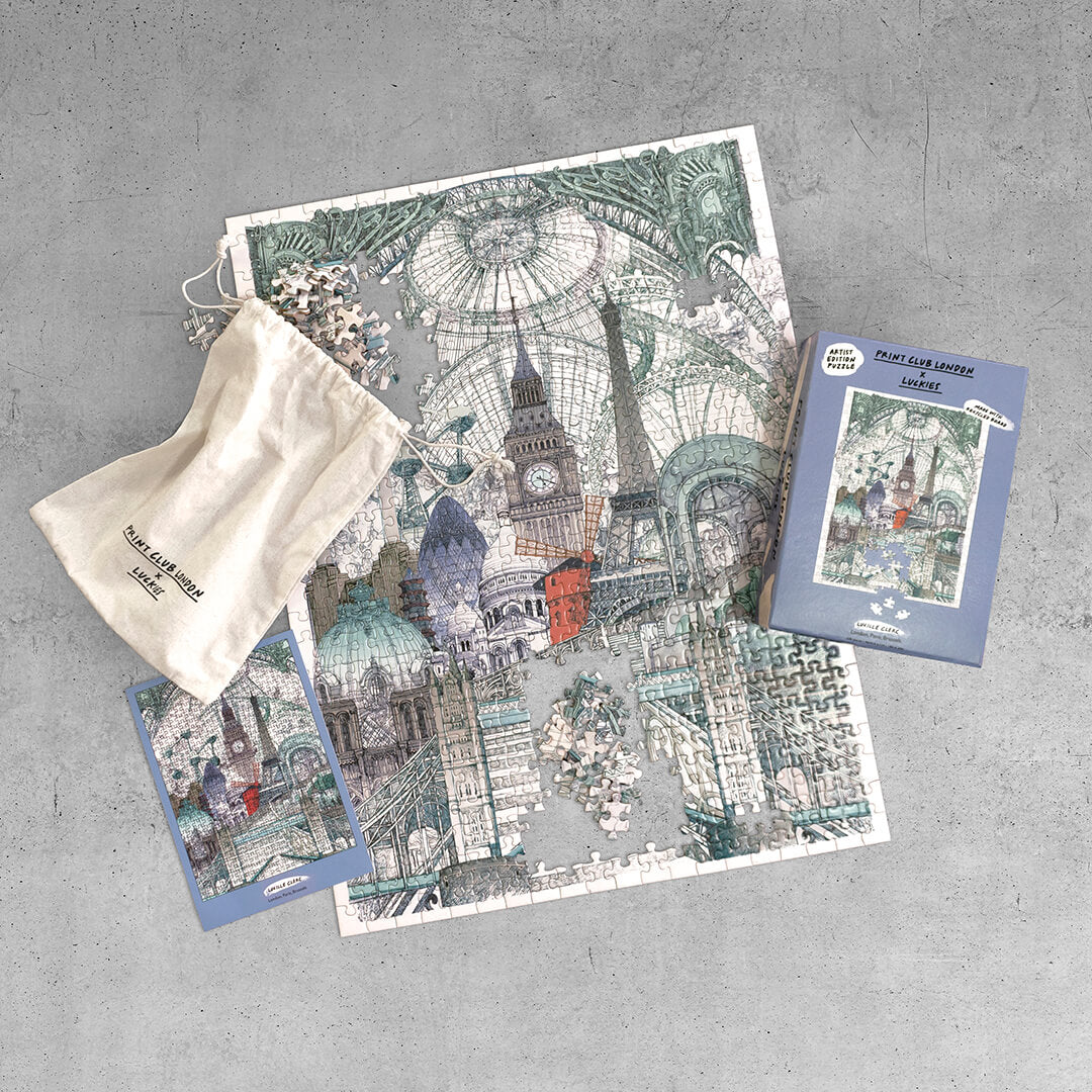 Puzzle | Print Club x Luckies | London, Paris, Brussels
