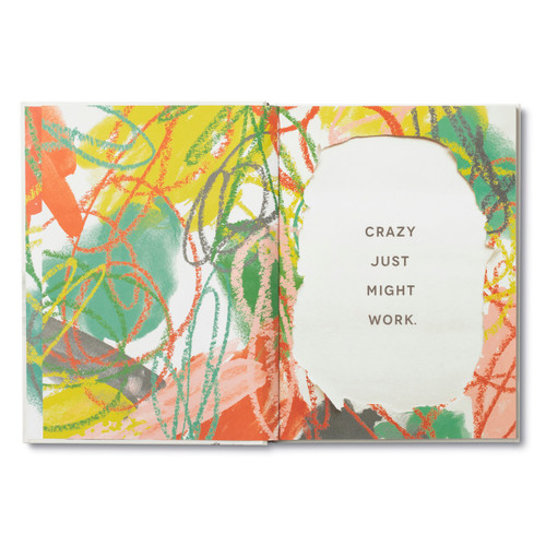 Trust Your Crazy Ideas Guided Journal/Inspirational Book