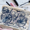 Mesh Stencil | Carte Postale {8.5” x 11”}