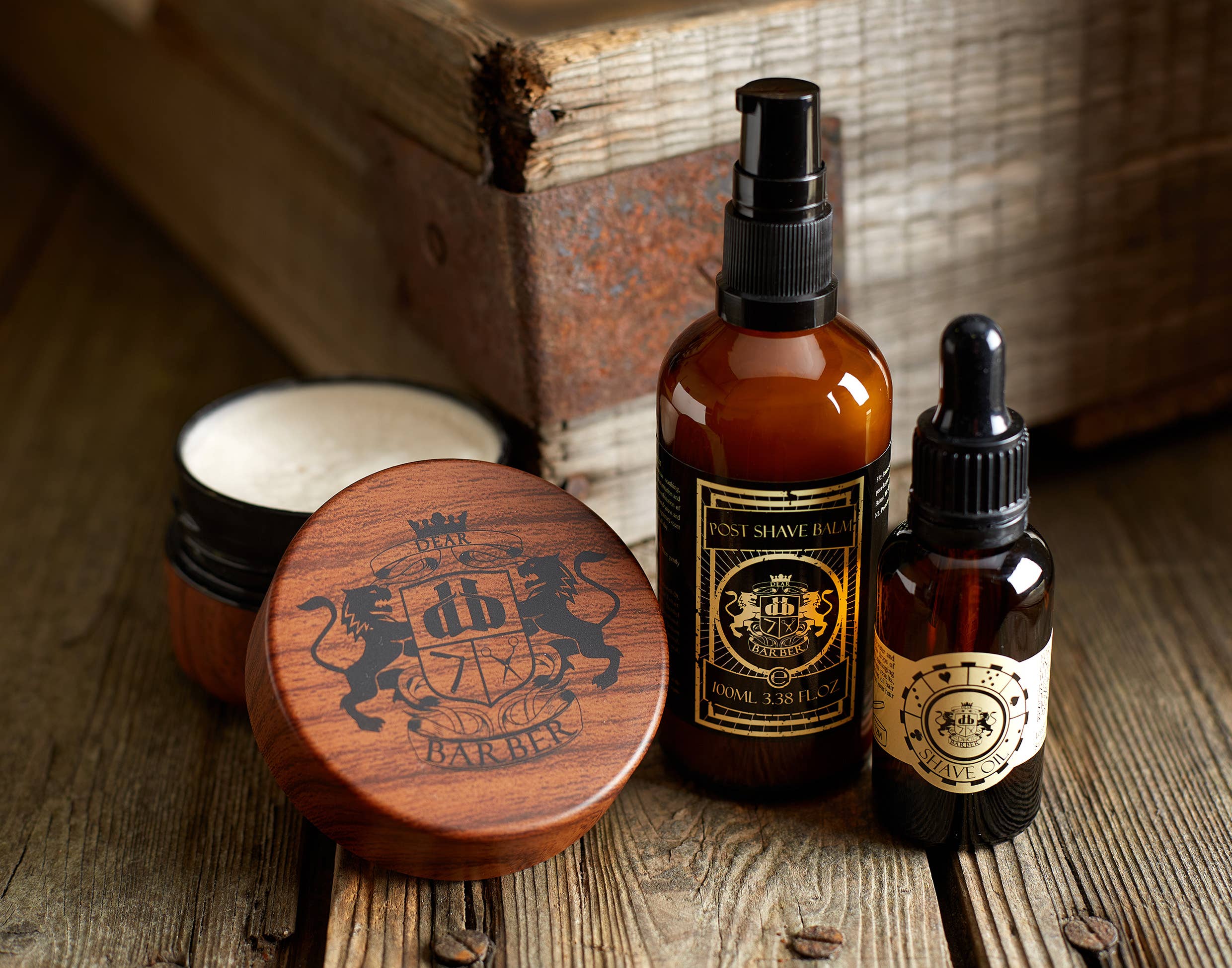 Produits de soins pour hommes Dear Barber {options multiples}
