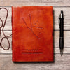 Journaux en cuir faits à la main {5x7} | Collection Zodiaque