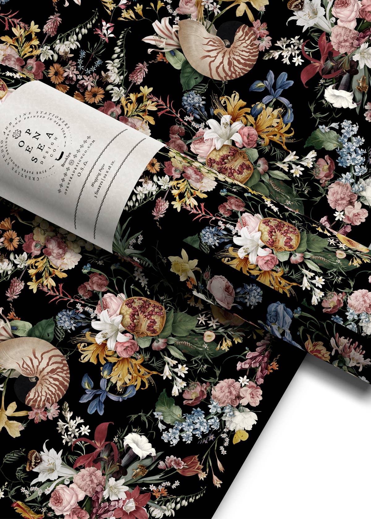Papier d'emballage de jardin hollandais