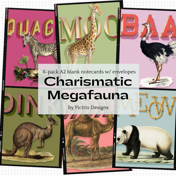 Boxed Card Set | Charismatic Megafauna {6-pack}